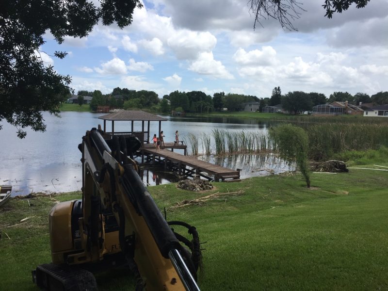 Lake Clearing and Cleanup Services in Florida » OKCC Services » Expert Debris Removal and Maintenance for Clean, Healthy Lakes » OKCCServices.com
