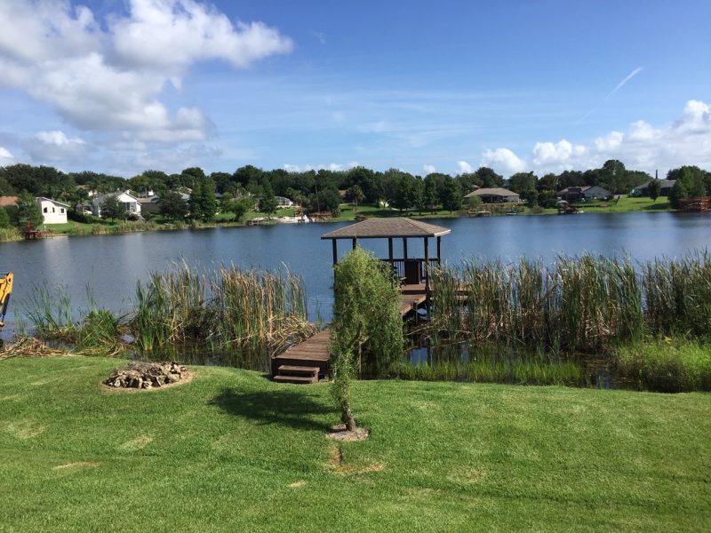 Lake Clearing and Cleanup Services in Florida » OKCC Services » Expert Debris Removal and Maintenance for Clean, Healthy Lakes » OKCCServices.com