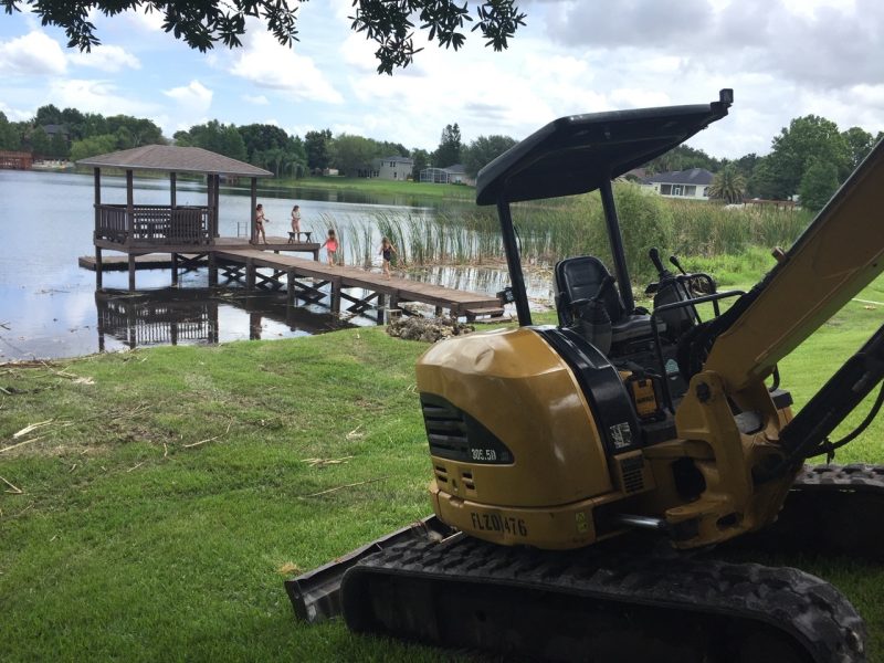 Lake Clearing and Cleanup Services in Florida » OKCC Services » Expert Debris Removal and Maintenance for Clean, Healthy Lakes » OKCCServices.com