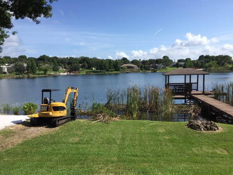 Lake Cleanup and Restoration Services in Florida » OKC Construction Services » OKCCServices.com