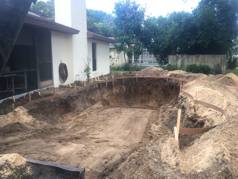 Pool Site Excavation & Preparation » OKCC Services » Comprehensive Land Clearing and Excavation for Pool Construction Projects » OKCCServices.com
